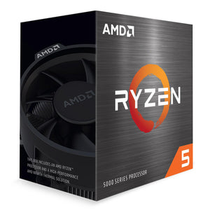 AMD Ryzen 5-5600X Processor (6 cores, 12 threads)