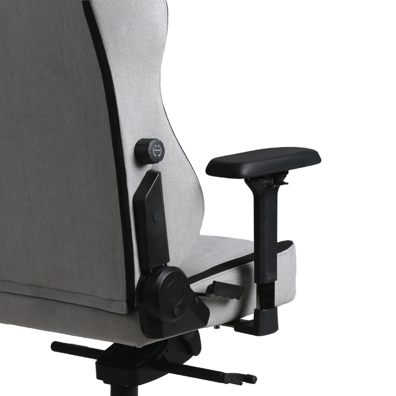 NAVO Apex Chair Soft Fabric Gaming Chair - Carbon White