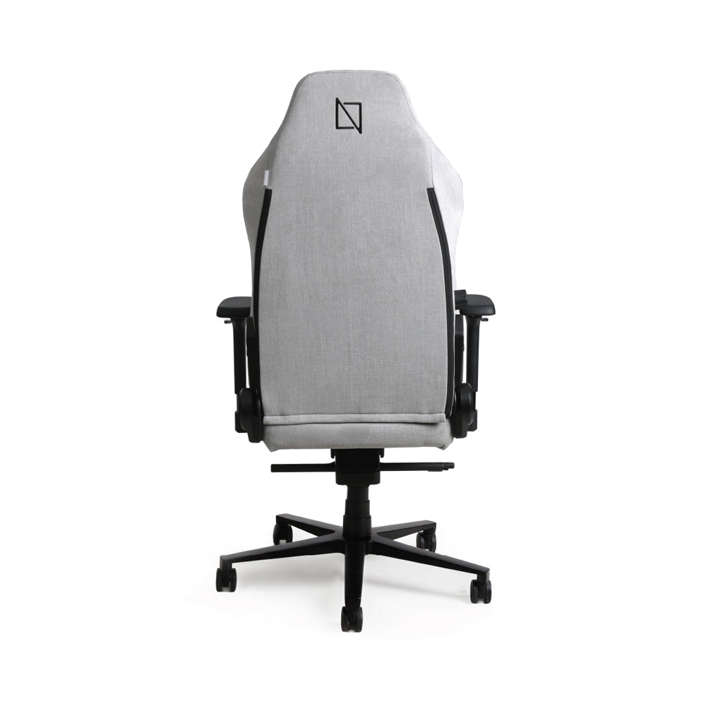 NAVO Apex Chair Soft Fabric Gaming Chair - Carbon White