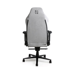 NAVO Apex Chair Soft Fabric Gaming Chair - Carbon White