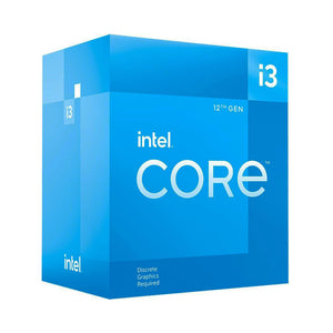 Intel Core i3-12100 Processor (12th Gen, 4 cores, 8 threads, UHD Integrated Graphics 730)