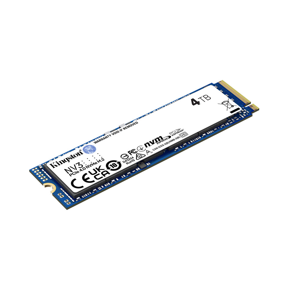 KINGSTON NV3 NVMe M.2 PCIe 4.0 SSD – High-Speed Storage in 4TB | SNV3S/4000G