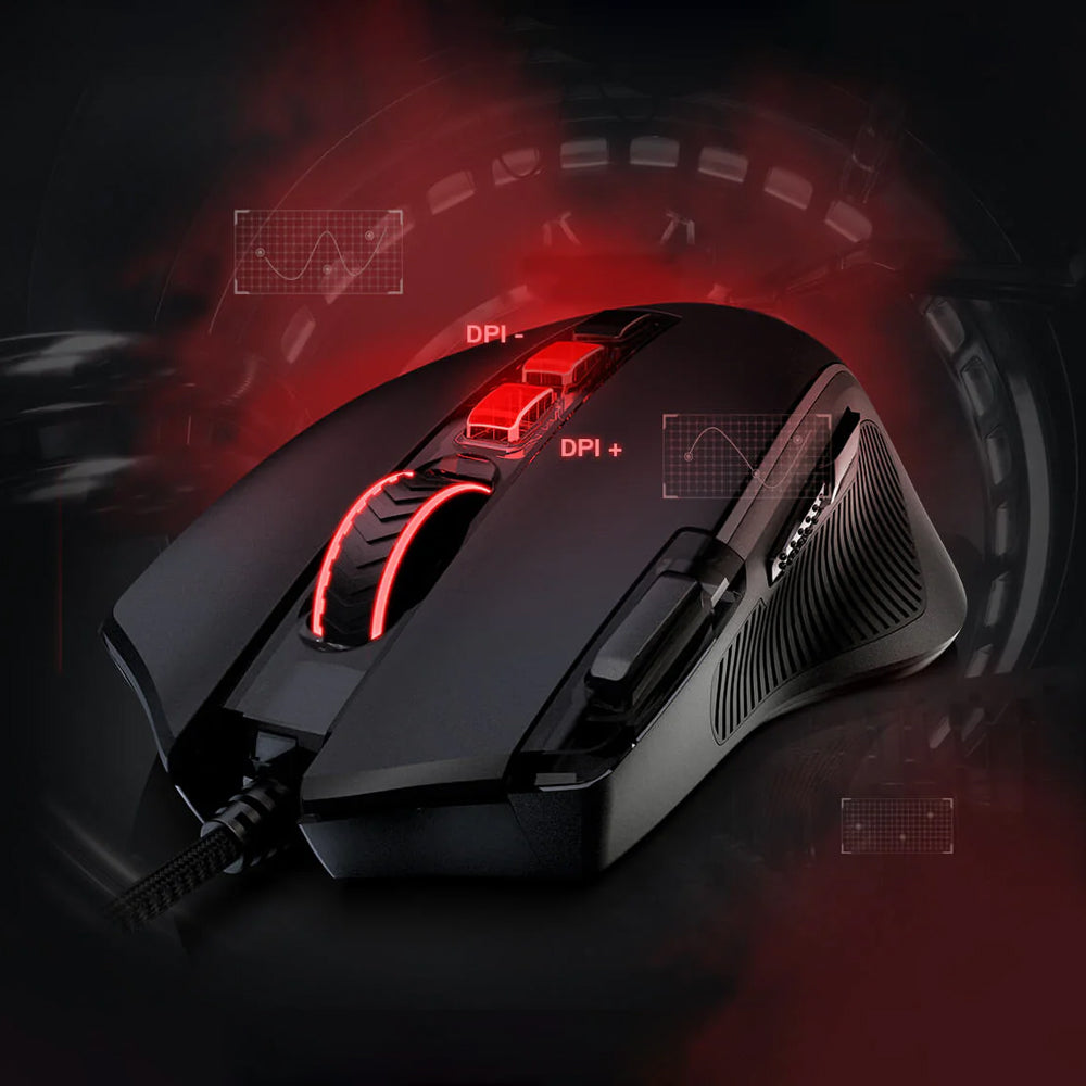 REDRAGON M612 Predator RGB Gaming Mouse | M612-RGB