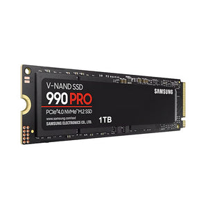 SAMSUNG 990 Pro PCIe 4.0 NVMe M.2 SSD – High-Speed Storage in 1TB | MZ-V9P1T0BW