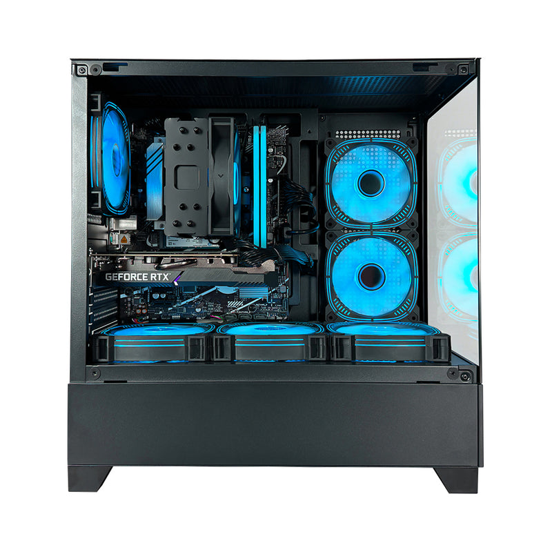 Battlestar Gaming PC - Core i7-12700(F) | RTX 4060Ti 16GB | 16GB DDR4 RAM | 1TB SSD | ARGB Air Cooler | Desktop Computer Tower