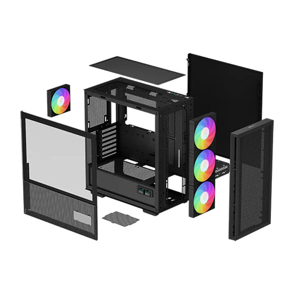 GAME SEKRET Reaper XL Gaming PC - Core i5-14400(F) | RTX 4060 8GB | 16GB D4 RAM | 1TB SSD + 1TB HDD | ARGB Air Cooler | Desktop Computer