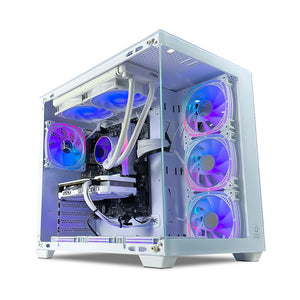 GAME SEKRET Opus Max Gaming PC - Core i7-12700K(F) | RTX 4070Ti 12GB | 32GB D4 RAM | 2TB SSD + 2TB HDD | 240mm AIO Liquid Cooler | Desktop Computer Tower