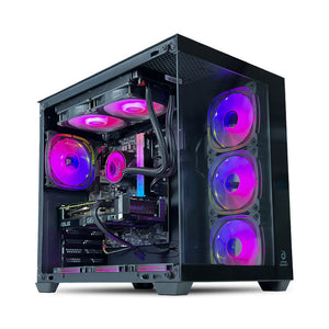 GAME SEKRET Deluxe Pro Gaming PC - Core i5-14600K(F) | RTX 4060 8GB | 32GB D4 RAM | 1TB SSD + 1TB HDD | 240mm AIO Liquid Cooler | Desktop Computer