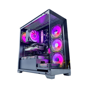 GAME SEKRET Infiniti Gaming PC - Core i5-14400(F) | RTX 4060Ti 8GB | 32GB D4 RAM | 1TB SSD | ARGB Air Cooler | Desktop Computer