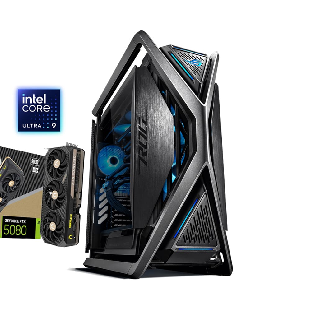 GAME SEKRET Obsidian Gaming PC - Core Ultra 9-285K | RTX 5080 16GB | 96GB D5 RAM | 990 Pro 2TB SSD | 360mm Liquid Cooler | Desktop Computer