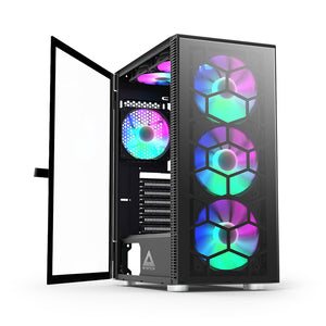 GAME SEKRET Apex Gaming PC - Core i5-13400(F) | RTX 4060 GPU | 32GB D4 RAM | 2TB SSD + 2TB HDD | ARGB Air Cooler | Desktop Computer