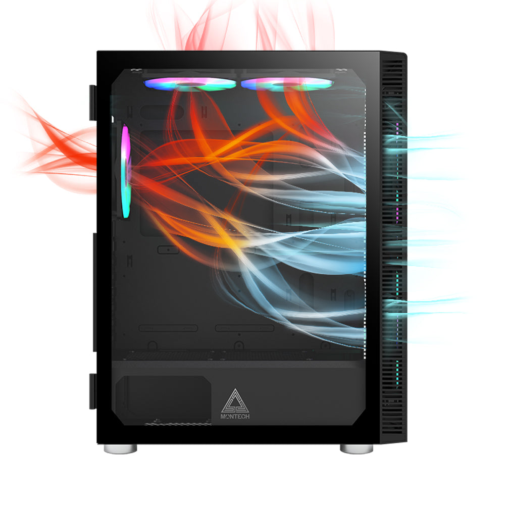 GAME SEKRET Apex Gaming PC - Core i5-13400(F) | RTX 4060 GPU | 32GB D4 RAM | 2TB SSD + 2TB HDD | ARGB Air Cooler | Desktop Computer