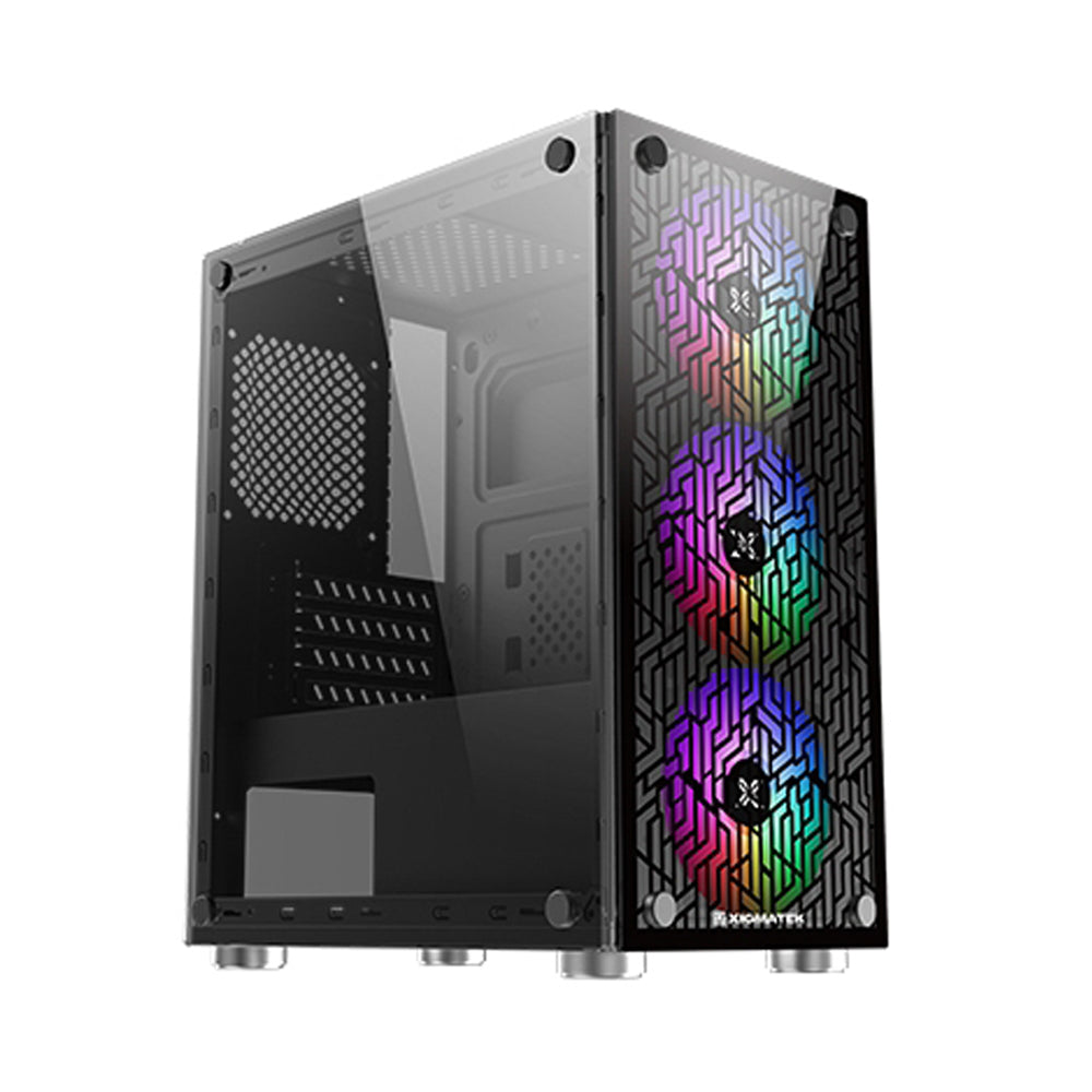 GAME SEKRET Apex Gaming PC - Core i5-13400(F) | RTX 4060 GPU | 16GB D4 RAM | 1TB SSD + 1TB HDD | ARGB Air Cooler | Desktop Computer