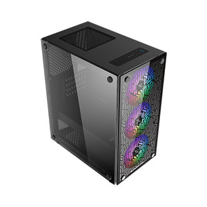 GAME SEKRET Apex Gaming PC - Core i5-13400(F) | RTX 4060 GPU | 16GB D4 RAM | 2TB SSD + 2TB HDD | ARGB Air Cooler | Desktop Computer