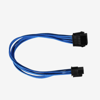 RAIDMAX SLEEVED EXTENSION 8PIN M/F MB CONNECTOR-BLU