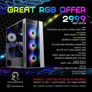 Great RGB Gaming PC Bundle