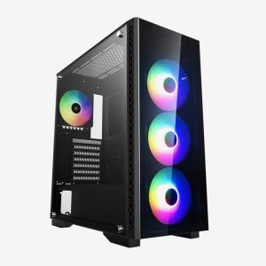 DEEPCOOL MATTREX50 RGB 4 FAN BLACK CASE