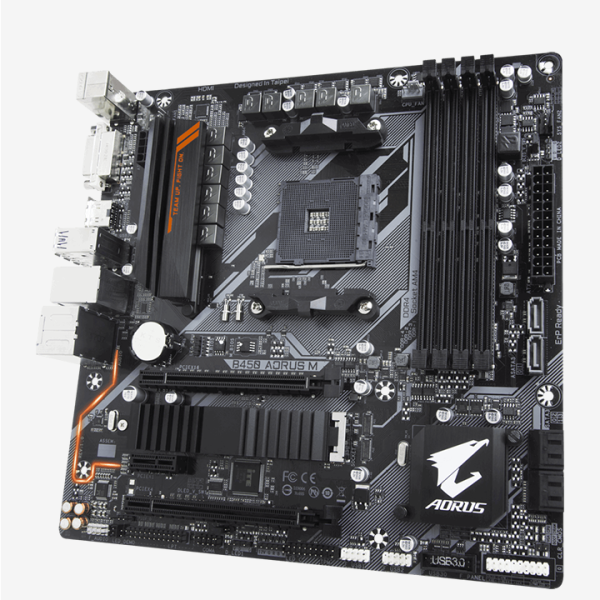 GIGABYTE B450 AORUS M – GAMING MOTHERBOARD