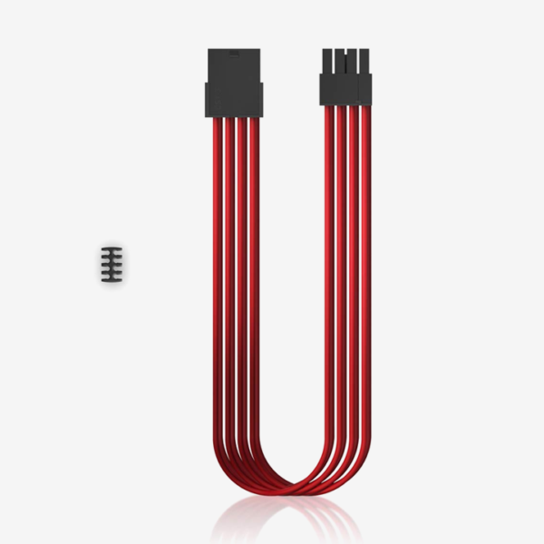 DEEPCOOL PSU CABLE EC300-PCI-E RED SLEEVED 8PIN