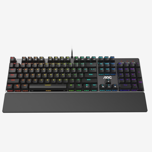 AOC GK500 MECHANICAL RGB KEYBOARD