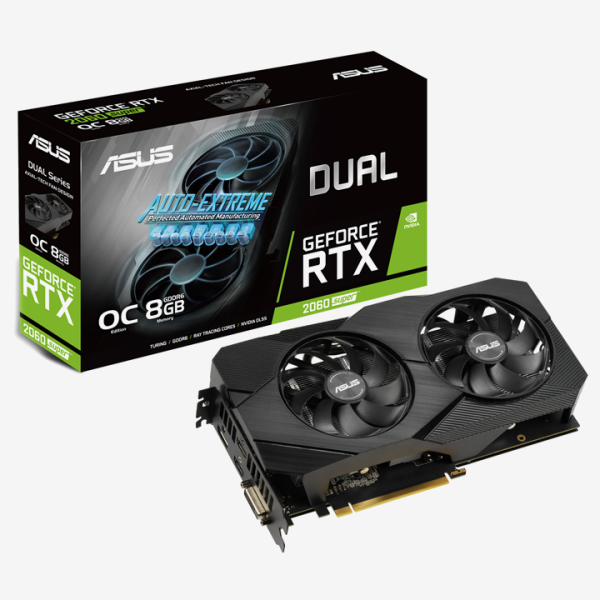 ASUS DUAL 2060S OC 8GB GDDR6 GRAPHIC CARD