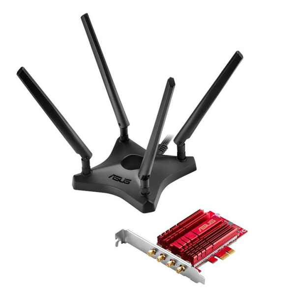 ASUS PCE-AC88 DUAL BAND AC3100 WIRELESS PCIE ADAPTER