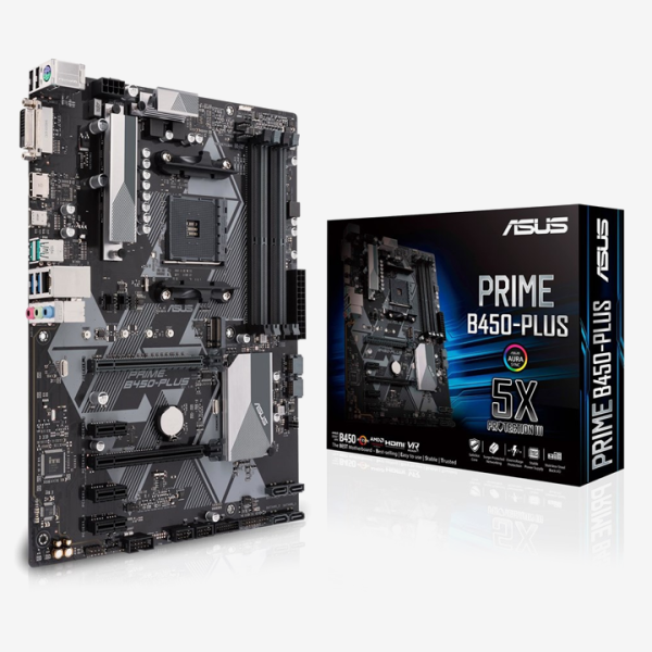 ASUS PRIME B450-PLUS MOTHERBOARD