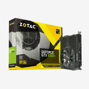 ZOTAC GEFORCE GTX1050 TI 4GB GDDR5 SINGLE FAN -GRAPHIC CARD