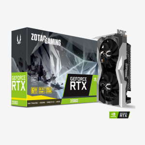 ZOTAC GEFORCE RTX2060 6GB DDR5 TWIN FAN-GRAPHIC CARD