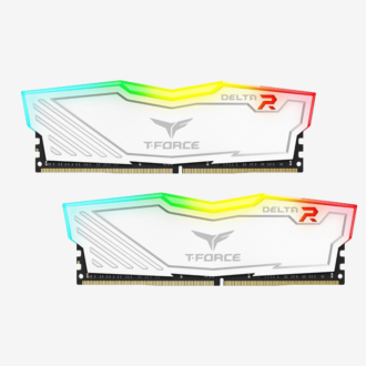 TEAMGROUP T-FORCE DELTA RGB 32GB (2x16GB) 3200 -RAM WHITE
