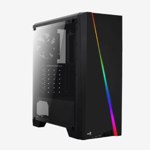 AEROCOOL CYLON BG RGB CASE- BLACK