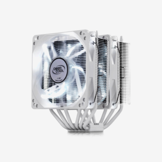DEEPCOOL NEPTWIN SILENT 120MM WHITE LED – AIR COOLER