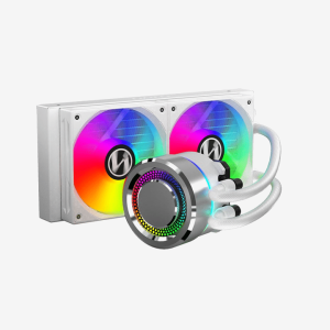 LIAN-LI GALAHAD 240 AIO WHITE RGB CPU COOLER