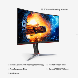 AOC C24G2 23.6 inch VA Curved 165Hz GAMING MONITOR