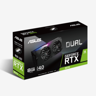 ASUS DUAL RTX 3070 OC 8GB GDDR6 256bit Graphics Card GPU 1