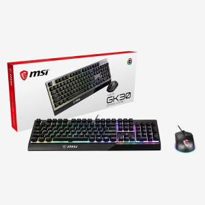 MSI Vigor GK30 Backlit RGB Gaming Keyboard & Gaming Mouse Combovvvvvvv