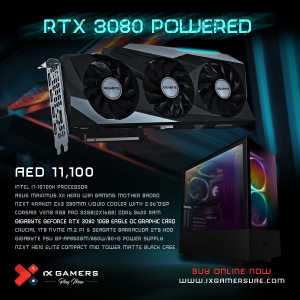 RTX 3080 POWERED GAMING PC BUNDLE