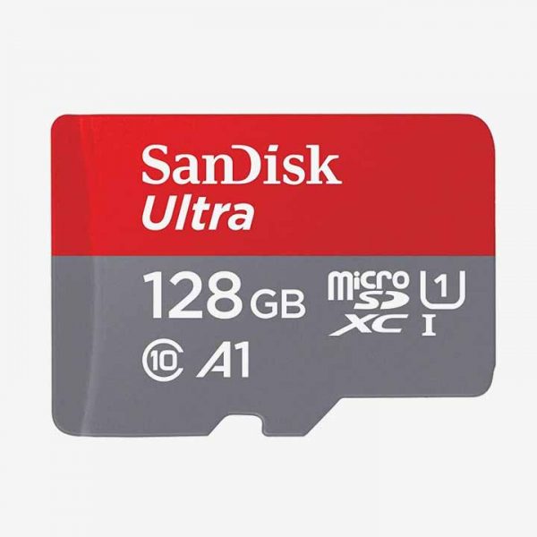 Sandisk 128Gb Microsd Ultra With Adaptor