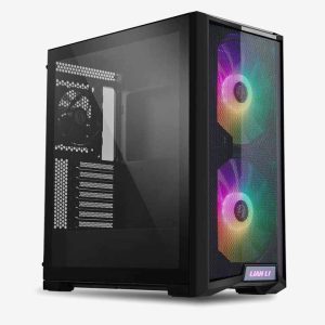 Lian Li Lancool 215 Mesh Tempered Glass Case- Black