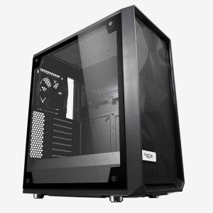 Fractal Meshify C Tempered Glass- Black