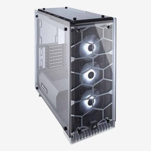 Corsair Crystal 570X RGB Atx Case-White