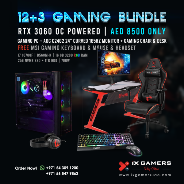Gaming PC 12+1 Bundle offer