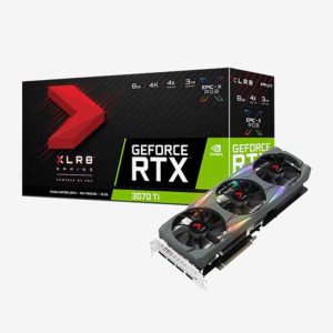 PNY GeForce RTX 3070Ti 8GB XLR8 Gaming Revel Epic-X RGB Triple Fan Graphics Card