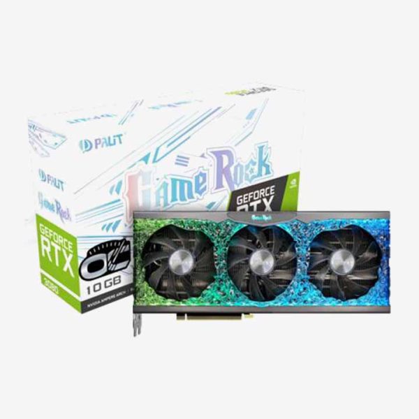 alit GeForce RTX 3080 GameRock 10GB OC Edition GDDR6X Graphics Card