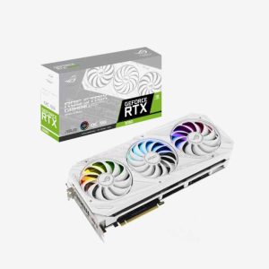 Asus Rog Strix RTX3080 O10G OC White Edition 10GB GDDR6X Graphic Card