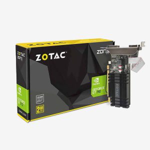 ZOTAC GeForce GT 710 2GB DDR3 Zone Edition Graphics Card with GeForce Experience