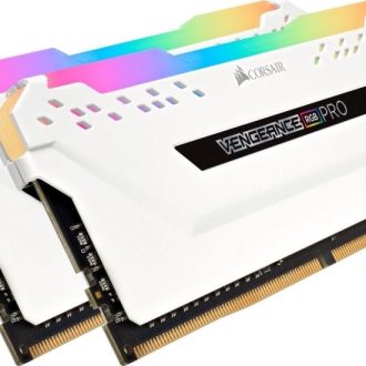 CORSAIR Vengeance RGB Pro WH 16GB (2 x 8GB), 288-Pin DDR4, 3600hz Gaming Memory White