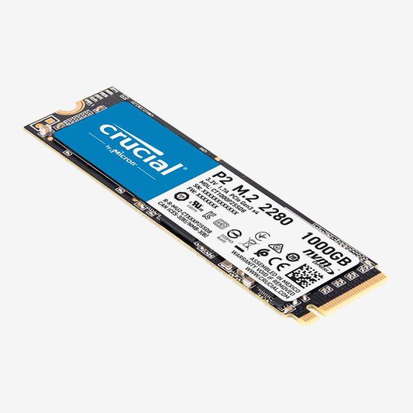 Crucial P2 1TB 3D NAND NVMe PCIe M.2 SSD, PCIe NVMe Gen 3 CT1000P2SSD8