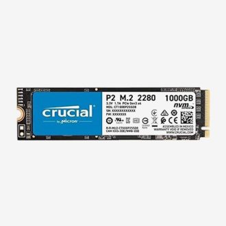 Crucial P2 1TB 3D NAND NVMe PCIe M.2 SSD, PCIe NVMe Gen 3 CT1000P2SSD8