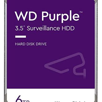 WD 6TB Purple SATA Surveillance Hard Drive